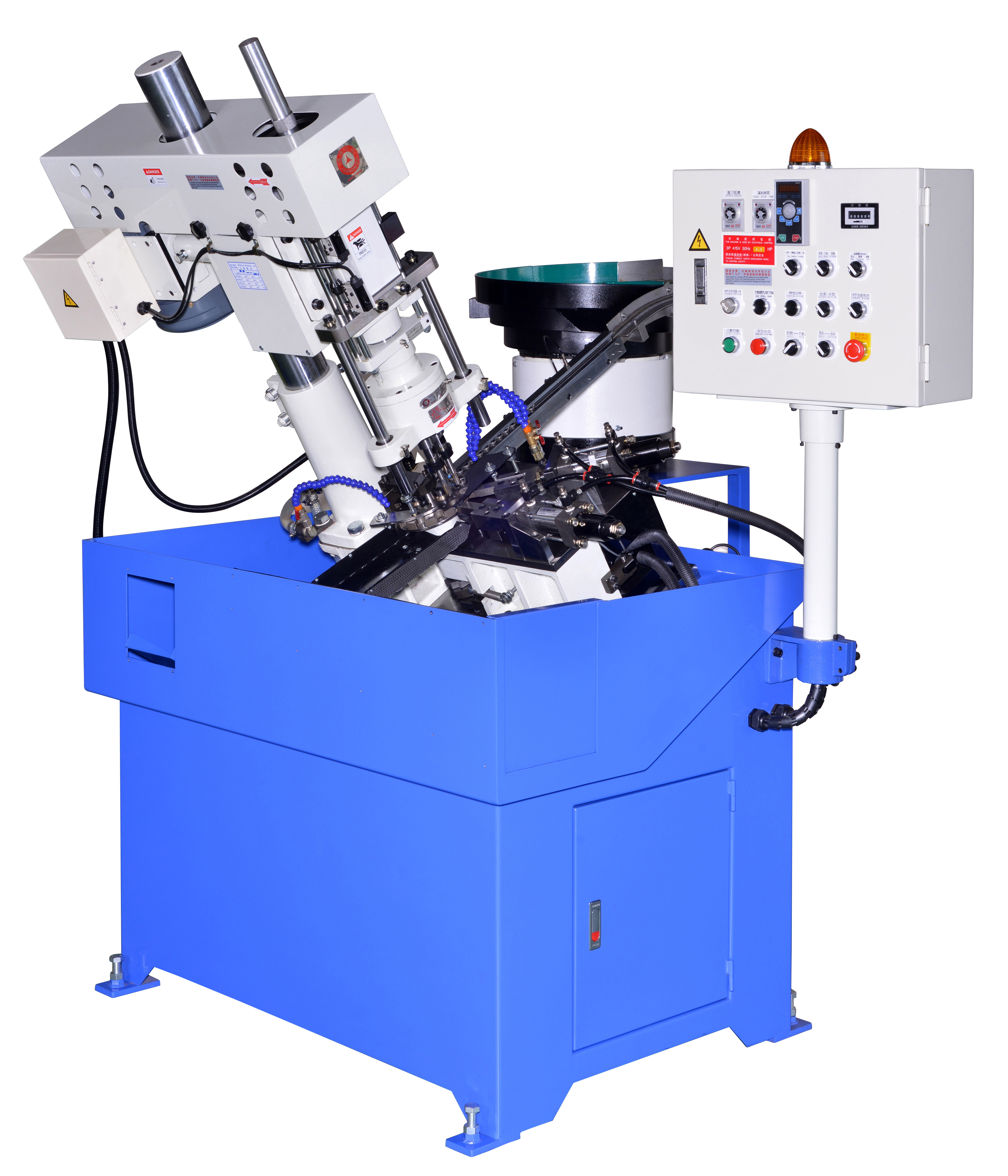 JD-13016E 2S 雙軸斜式自動送料鉆孔機